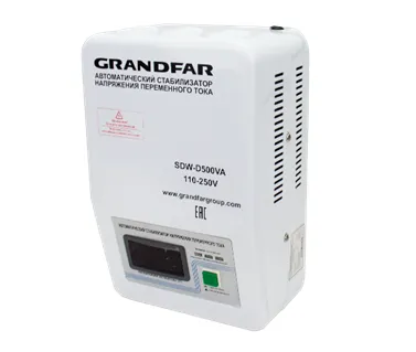 Стабилизатор напряжения GRANDFAR SDW-D500VA 110-250V#1