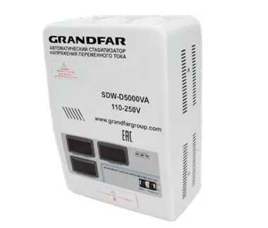 Стабилизатор напряжения GRANDFAR SDW-D5000VA 110-250V#1