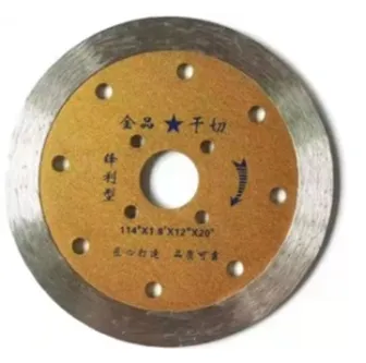 Отрезной диск сигментный с рабочей частью из стали для резки гранита Φ 114 mm - 1.8x12 mm *20#1