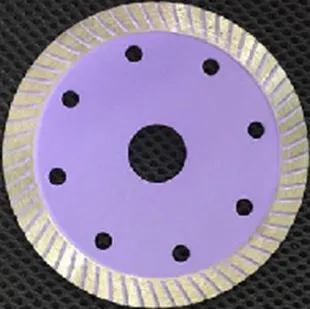 Marmar va keramikani kesish uchun po'lat pichoqli chiqib ketish diski PH 106 mm - 1,1x10 mm*20#1