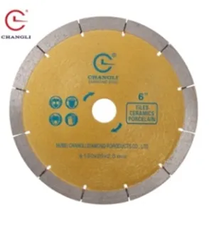 Отрезной диск с рабочей частью из стали для резки керамики Φ 150 mm - 2.0#1