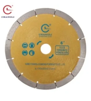 Отрезной диск с рабочей частью из стали для резки керамики Φ 180 mm *22.23#1