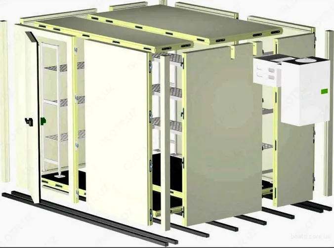 Строительство промышленных холодильников#1