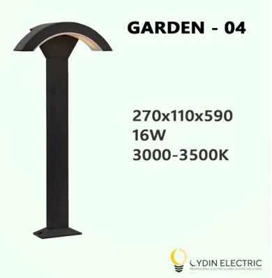 Садово-парковый светодиодный светильник “GARDEN-04” 16Вт IP65#1