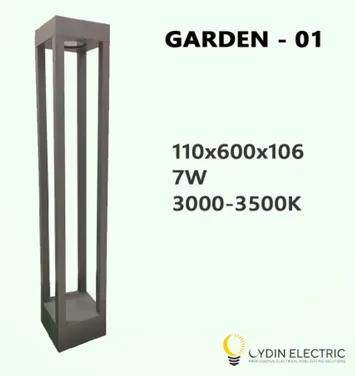 Садово-парковый светодиодный светильник “GARDEN-01” 7Вт IP65#1
