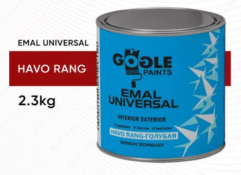 Эмаль универсальная Gogle Paints 2.3 кг (голубая)#1
