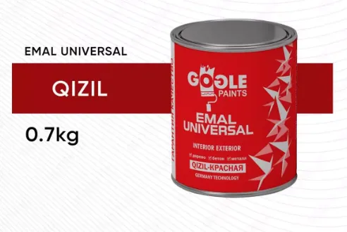 Эмаль универсальная Gogle Paints 0.7 кг (красная)#1