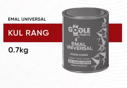 Эмаль универсальная Gogle Paints 0.7 кг (серая)#1