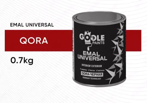 Emal universal ko'zoynak bo'yoqlari 0,7 kg (qora)#1