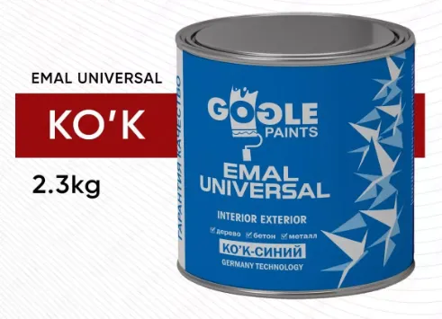 Emal universal ko'zoynak bo'yoqlari 2,3 kg (ko'k)#1