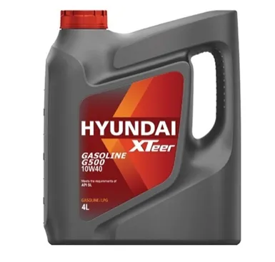 Моторное масло Hyundai Xteer Gasoline G500 SAE 10W-40 API SL#1