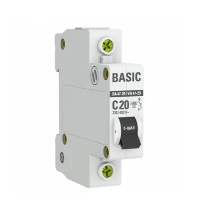 Автоматический выключатель 1P 25А (C) 4,5кА ВА 47-29 EKF Basic#1