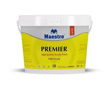 Водоэмульсионная краска для интерьера “PREMIER” 10 кг#1