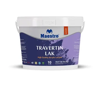 Высококачественный лак для декорирования и защиты декоративных штукатурок. “TRAVERTIN LAK” 10 кг#1