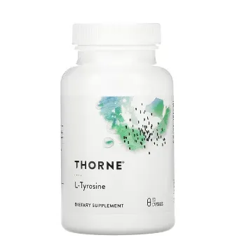 L-tirozin, Thorne Research, 90 kapsula#1