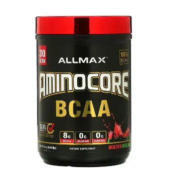 Аминокислоты ALLMAX, AMINOCORE BCAA, арбуз, 315 г (0,69 фунта)#1