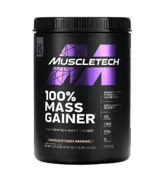 MuscleTech, 100% для набора массы, шоколадное брауни, 2,33 кг (5,15 фунта)#1