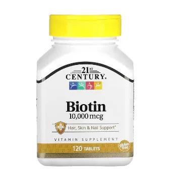 21-asr, Biotin, 10 000 mkg, 120 tabletka#1