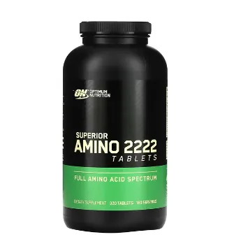 Optimum Nutrition, Superior Amino 2222 Tabs, 320 Tablets#1