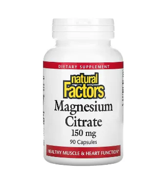 Цитрат магния Magnesium Citrate 150 mg 90 caps#1