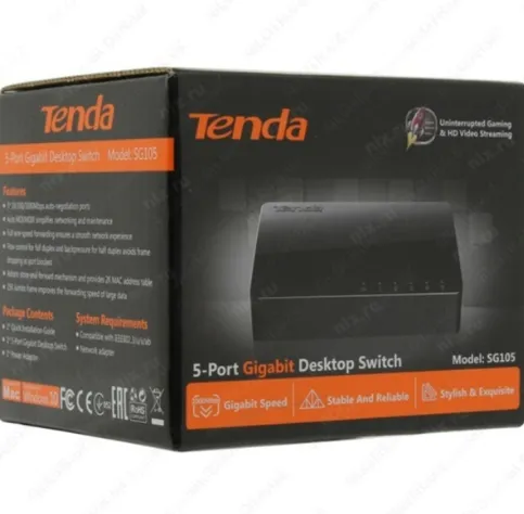 Videoni qayta ishlash birligi TENDA - SG105 5 Port GB#1