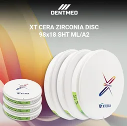 Циркониевый диск XT CERA ZIRCONIA DISC 98x18 SHT ML/A2#1