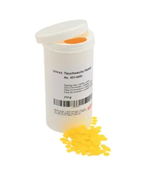Погружной воск GEO-REWAX dipping wax pellets yellow 210 g#1