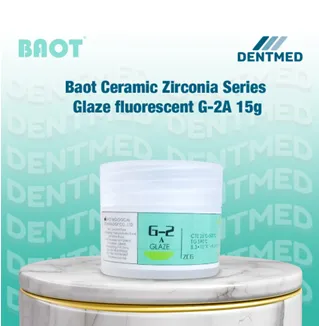 Стоматологический порошок Baot Ceramic Zirconia Series Glaze fluorescent G-2A 15 g#1