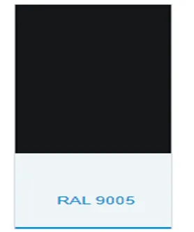 Полиэфирная порошковая краска DA70000020 INFRALIT PE 8315-00 RAL 9005, NCS S 9000-N (черная высокоглянцевая)#2