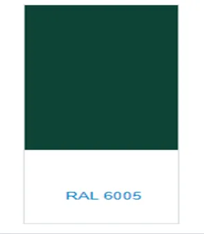 Полиэфирная порошковая краска DS211055020 INFRALIT PE 8316-29 RAL 6005.-GL (зеленый глянец)#2