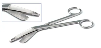 Ножницы для разрезания повязок с пуговкой 185 мм#1