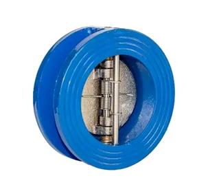 Обратный клапан межфланцевый двухстворчатый DN150 PN16 с чугунным диском#2