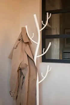 Вешалка для одежды ЗМИ Дерево белый#4