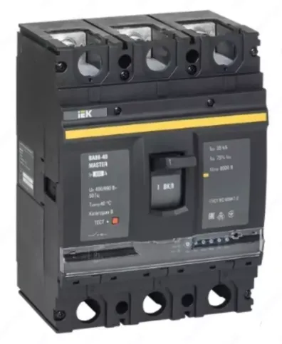Автоматический выключатель ВА88-40 3Р 800А 35кА MASTER с электронным расцепителем IEK#1