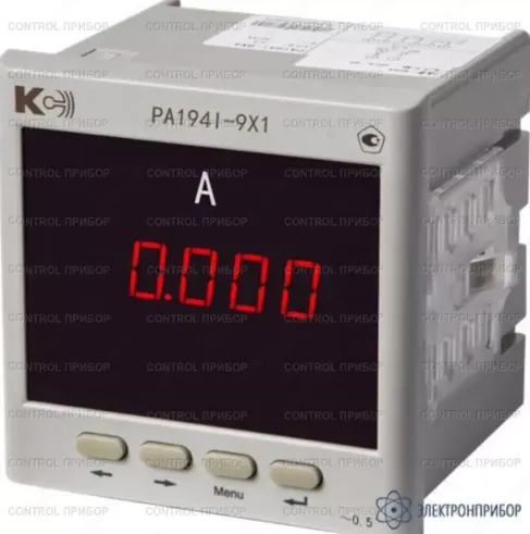 Ampermetr PA194I-9X1 1 kanalli (umumiy sanoat versiyasi)#1