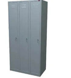 Шкаф трехсекционный для униформы металлический ITM-157#1
