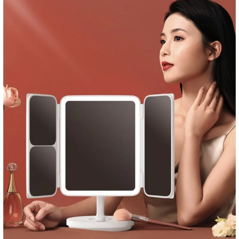 Зеркало косметическое для макияжа с автономной подсветкой Xiaomi Jordan Judy#2
