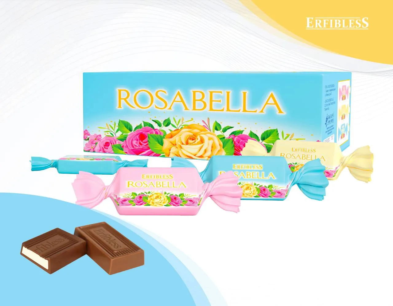 Конфеты глазированные с начинкой "Rosabella" new#1