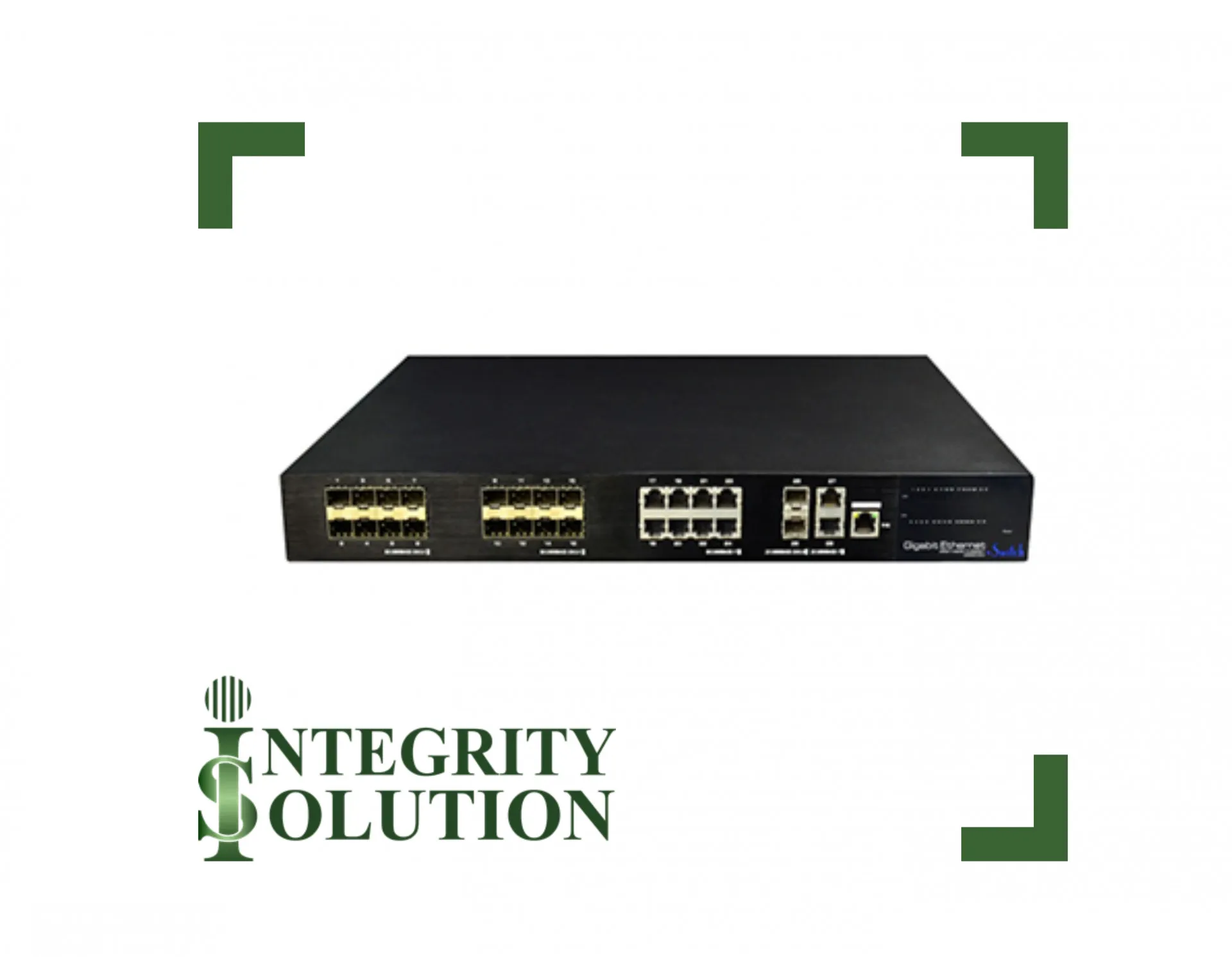Utepo Коммутатор UTP7524GE-16GF8GT  24-портовый гигабитный,  16 SFP порта, + 8 портов RJ45, 2 uplink RJ45, 2 uplink SFP порта Integrity Solution#1