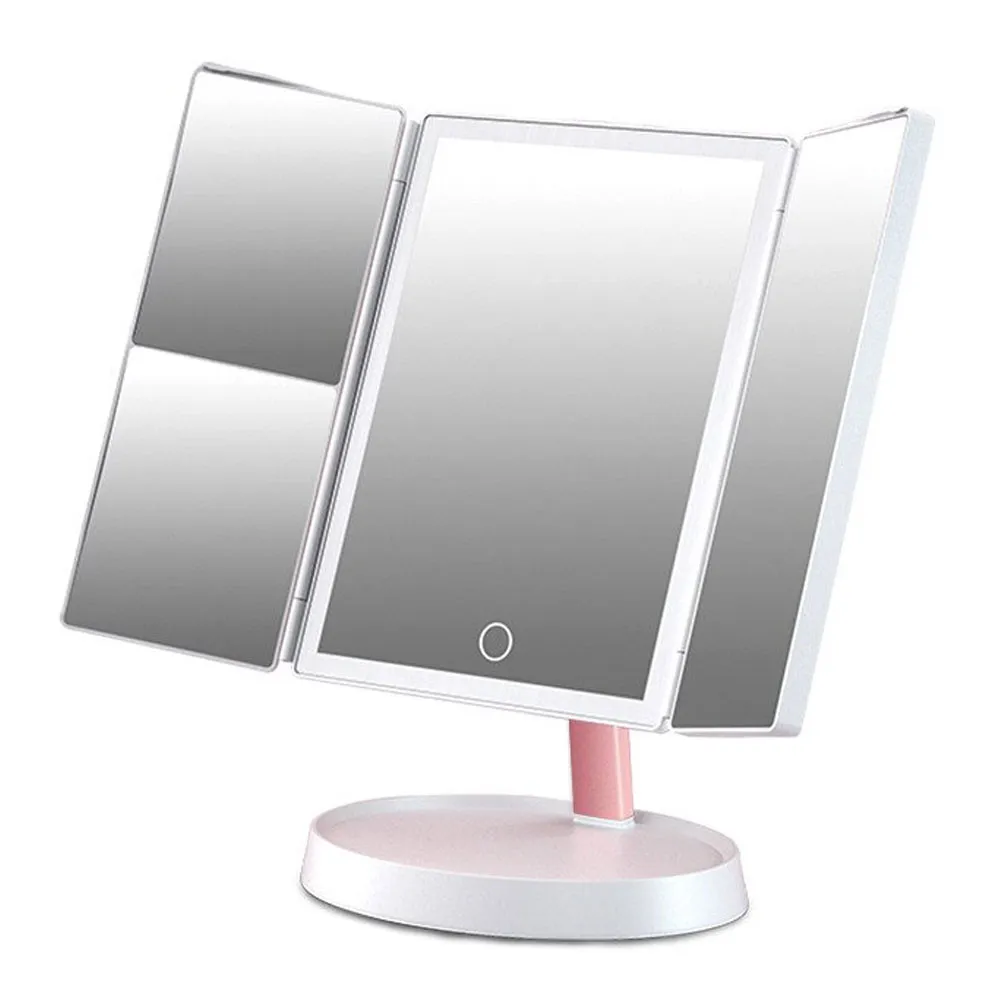 Зеркало косметическое для макияжа с автономной подсветкой Xiaomi Jordan Judy#1