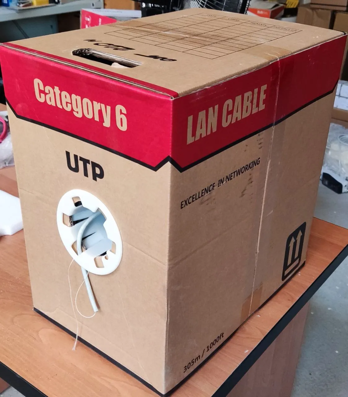 Сетевой кабель UTP Cat6 (КСВПВ 4 х 2 0,57)#2