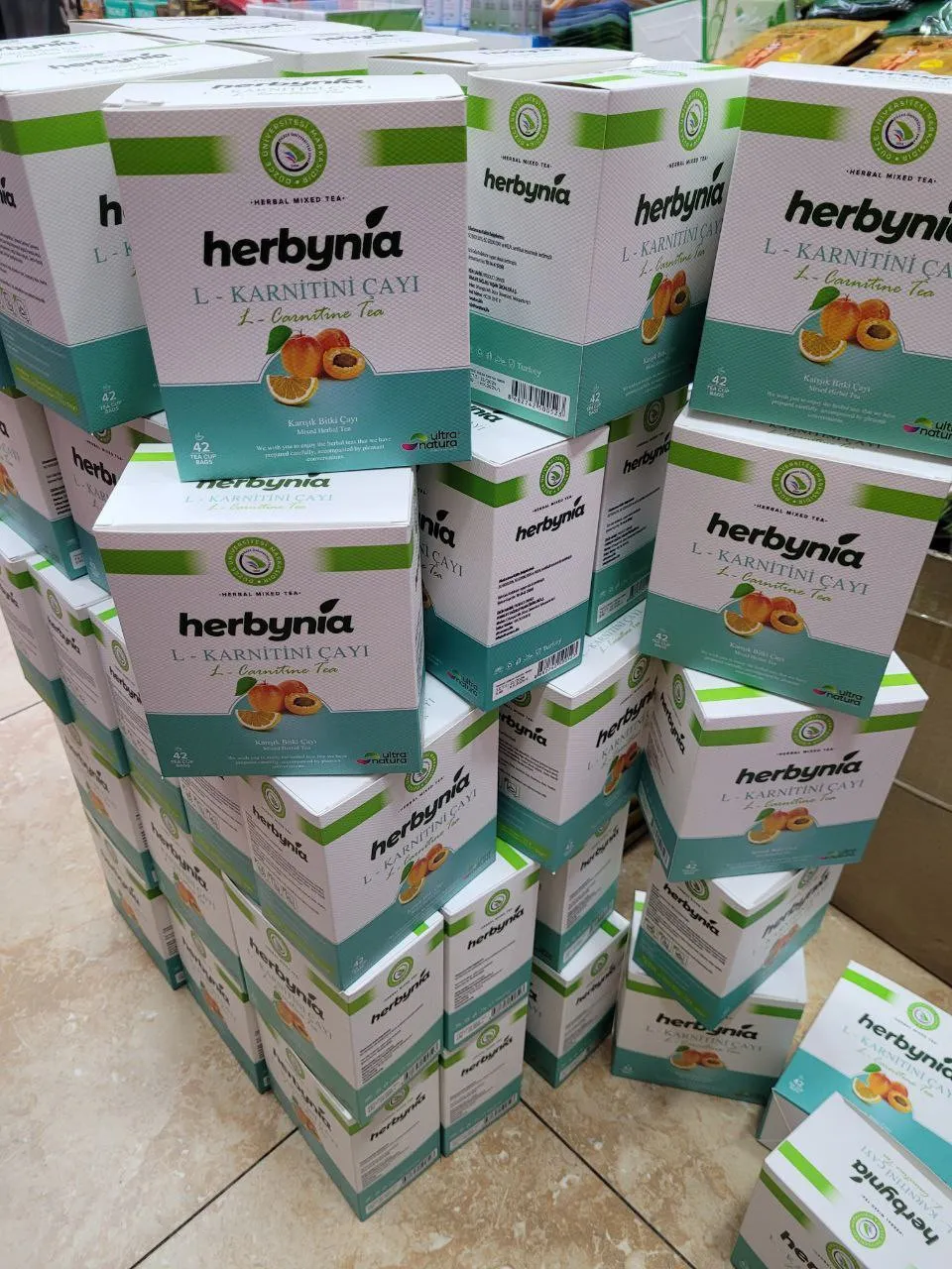 Чай для похудения Herbynia с L-карнитином#2