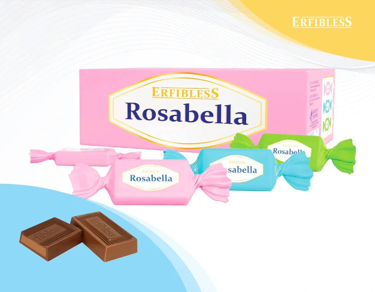 Конфеты глазированные с начинкой "Rosabella"#1