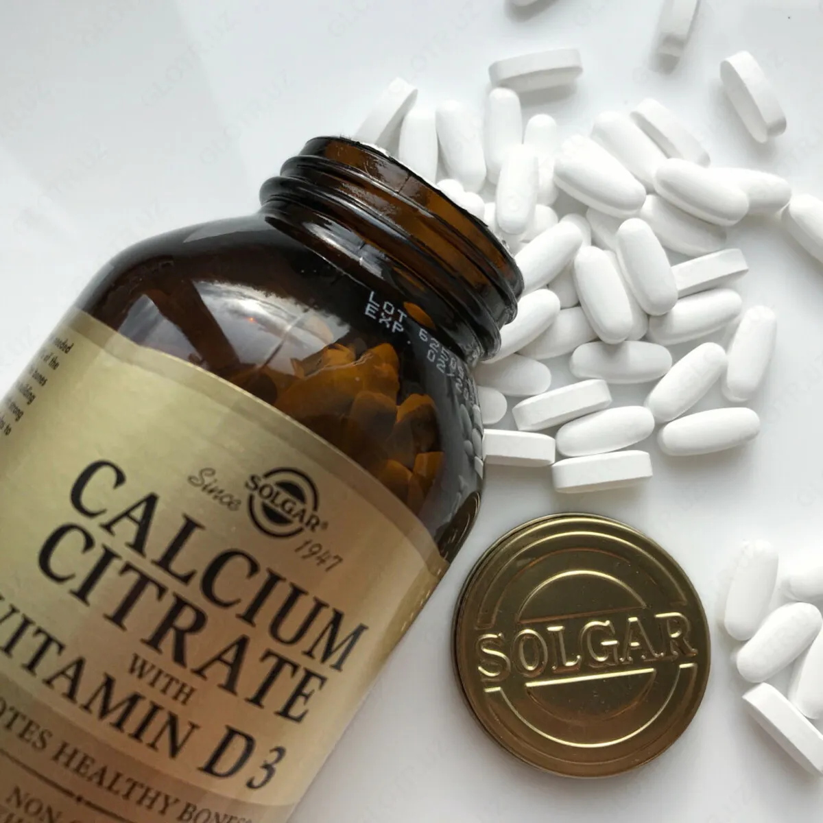 Солгар Цитрат кальция с витамином D3 (Кальций+ Магний+ Цинк+ Витамин)#3