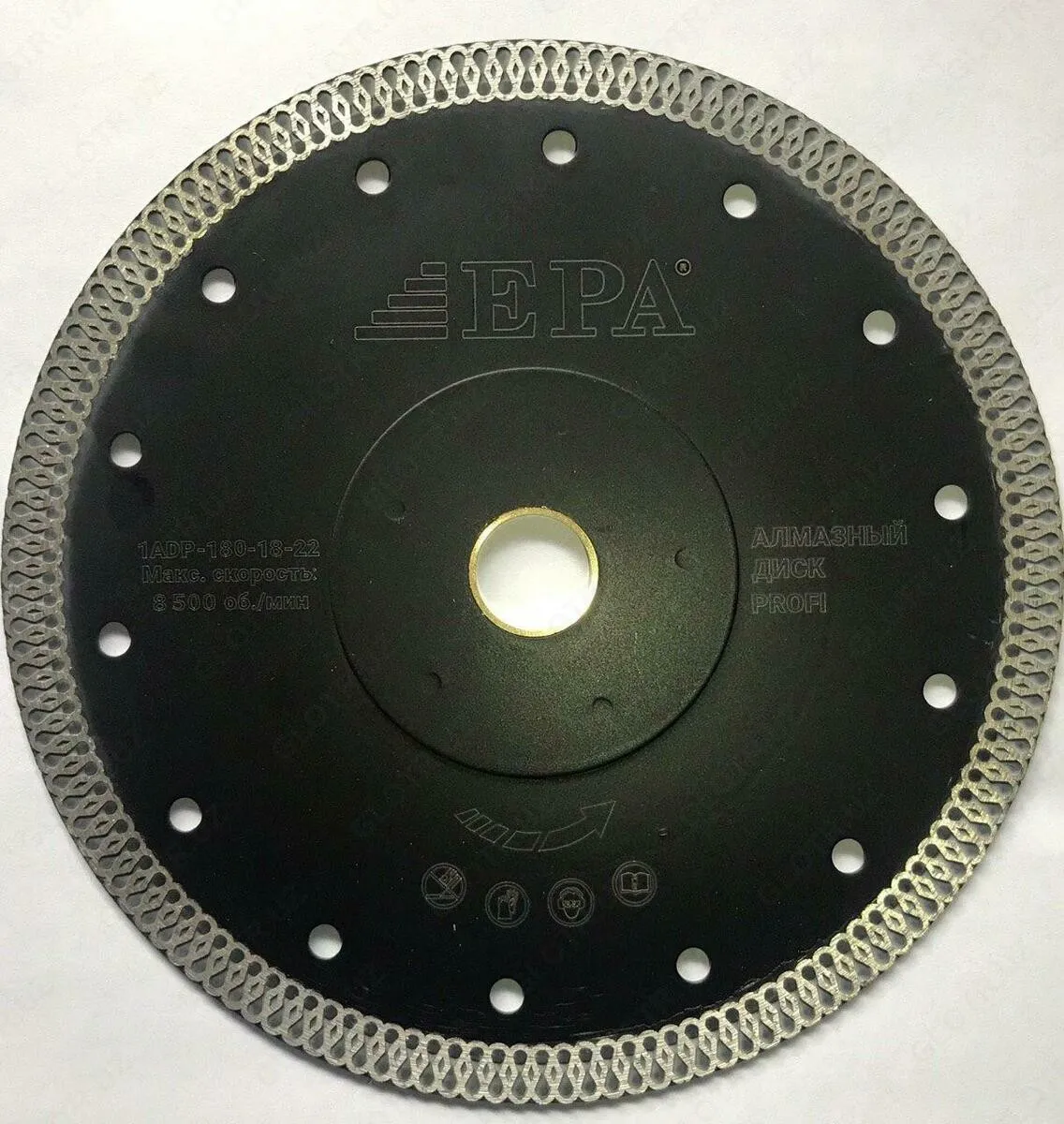 EPA DISK 1ADP Алмазный для сухой резки для кафель (1ADP-230-22.2) 230mm#1