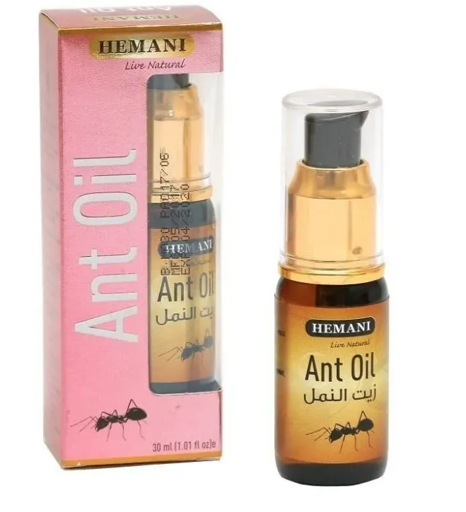 Масло муравьиное для удаления волос Hemani Ant Oil#1
