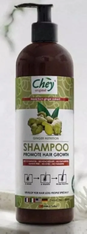 Zanjabil ildizi Chey shampuni#3
