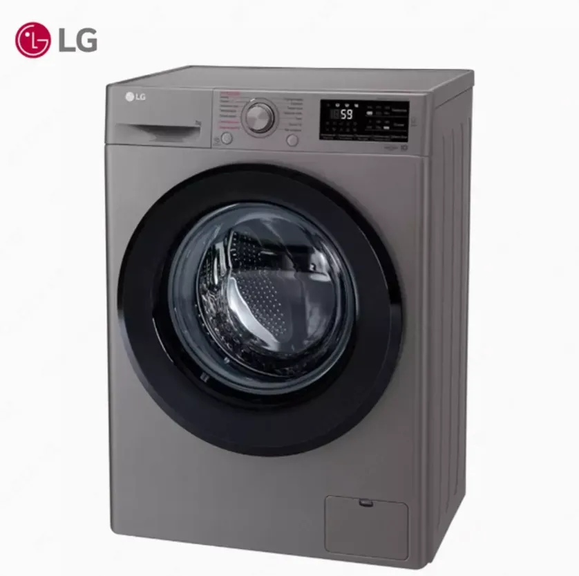 Стиральная машина автомат LG F2M5HS6S 7кг Steam Серый#3
