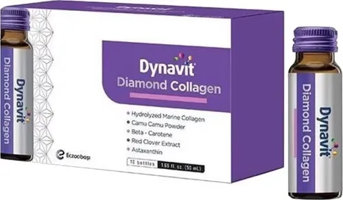 Жидкий коллаген Dynavit Diamond Collagen 10 x 50 мл (Турция)#3