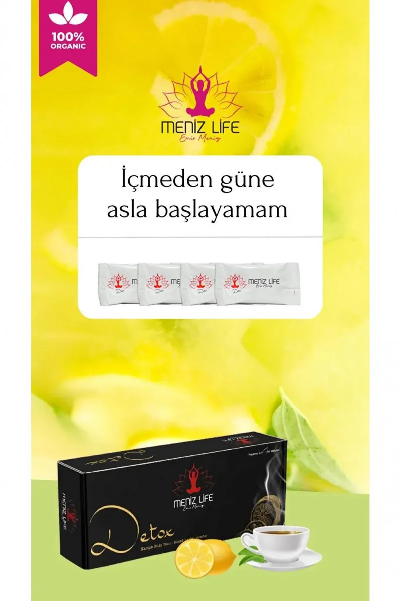 Лимонный детокс-чай Menizlife (Турция)#5